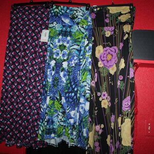 SET of 3 Extra Small LuLaRoe Maxi Skirts